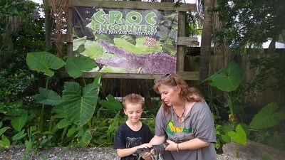 One-on-one interaction with animals at Croc Encounters / Flickr / heytampa
Link: https://flickr.com/photos/57835821@N00/52671104922/