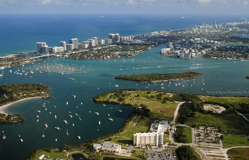 Aerial view of Oleta River State Park / Flickr / Kev Cook
Link: https://flic.kr/p/2iq6rbJ