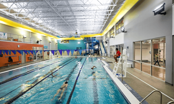 Pool at Bear Levin Studer Family YMCA / Flickr / GOODWYN MILLS CAWOOD
Link: https://flickr.com/photos/goodwynmillscawood/52672613572/