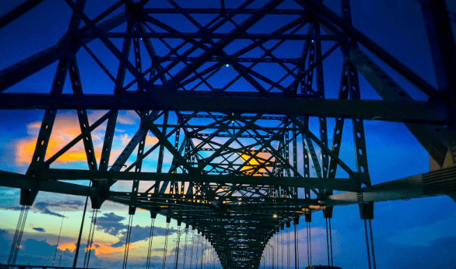 Structure of Hart Bridge / Flickr / Nedzad Cavka
Link: https://flic.kr/p/ybzruE