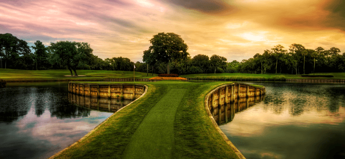 17th hole of TPC Sawgrass / Flickr / Robert Du Bois
Link: https://flic.kr/p/o7vfX5