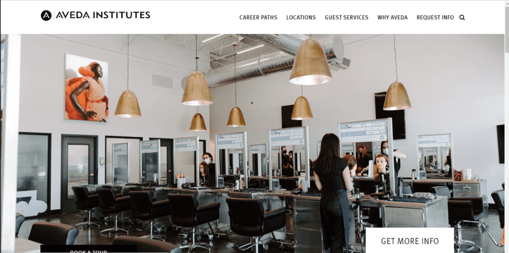 Homepage of Aveda Institute Fort Myers / https://aveda.edu/locations/location/fort-myers-fl
