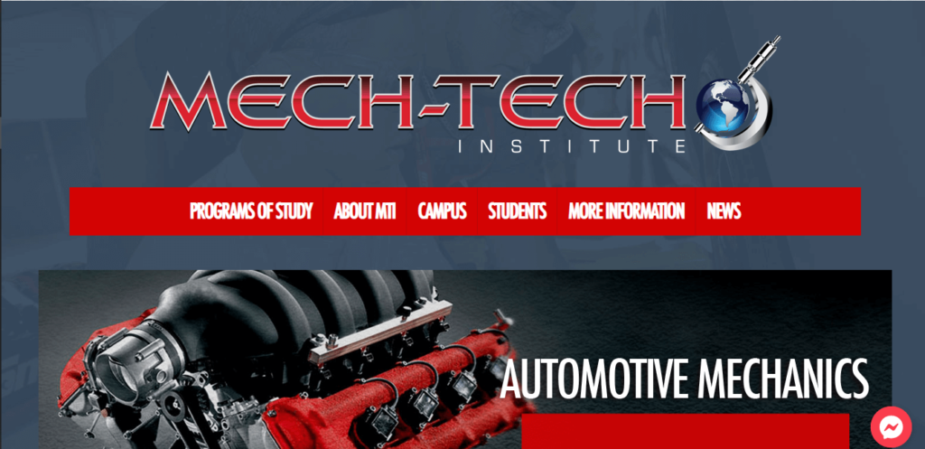 Homepage of Mech-Tech Institute / https://www.mtifl.com
