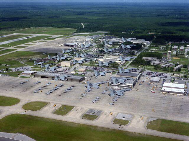 Aerial Shot of Cecil Field / Wikipedia / PH1 J.F. Slaugenhaupt
Link: https://en.wikipedia.org/wiki/Naval_Air_Station_Cecil_Field#/media/File:F-18Cs_over_NAS_Cecil_Field_1994.JPEG