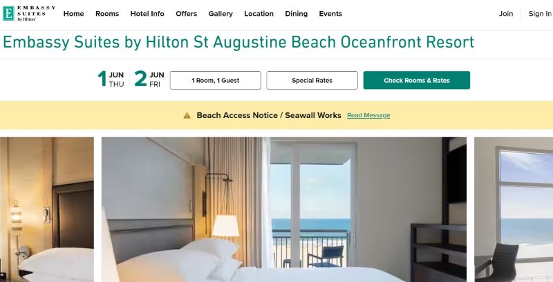 Homepage of Embassy Suites
Link: https://www.hilton.com/en/hotels/ustboes-embassy-suites-st-augustine-beach-oceanfront-resort/?SEO_id=GMB-AMER-ES-USTBOES&y_source=1_MTE1MTY4NTctNzE1LWxvY2F0aW9uLndlYnNpdGU%3D