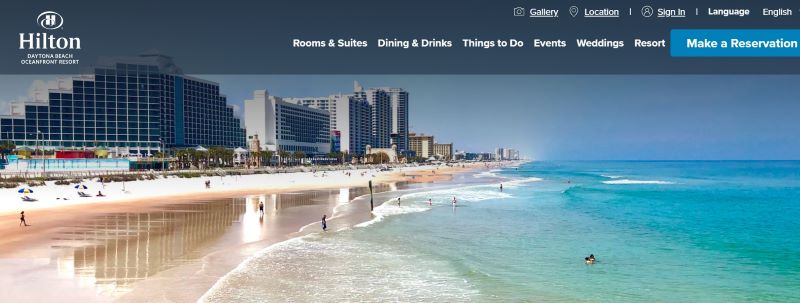 Homepage of Hilton Daytona
Link: https://www.hilton.com/en/hotels/dabdhhf-hilton-daytona-beach-oceanfront-resort/