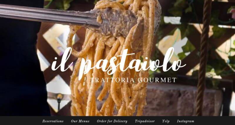 Homepage of Il Pastaiolo
Link: https://ilpastaiolosouthbeach.com/