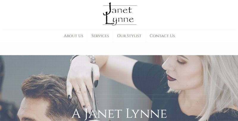 Homepage of Janet Lynne
Link: https://ajanetlynnesalon.com/