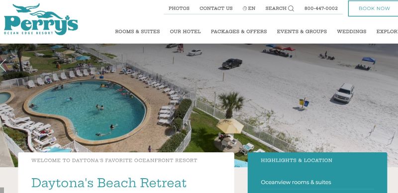 Homepage of Perry's Ocean Edge Resort
Link: https://www.perrysoceanedge.com/