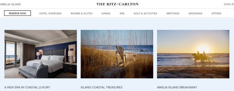 Homepage of Ritz Carlton
Link: https://www.ritzcarlton.com/en/hotels/florida/amelia-island?scid=f2ae0541-1279-4f24-b197-a979c79310b0
