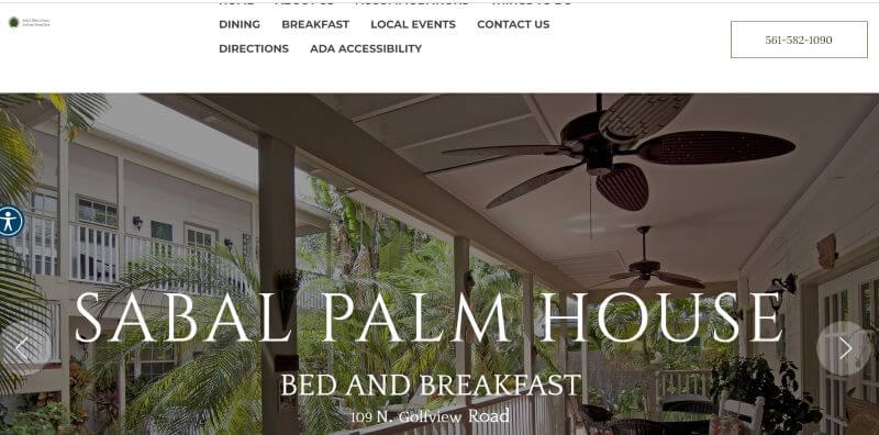 Homepage of Sabal Palm House
Link: https://www.sabalpalmhouse.com/?utm_source=google&utm_medium=GMB
