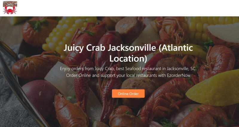 Homepage of the Juicy Crab
Link: https://www.juicycrabus.com/