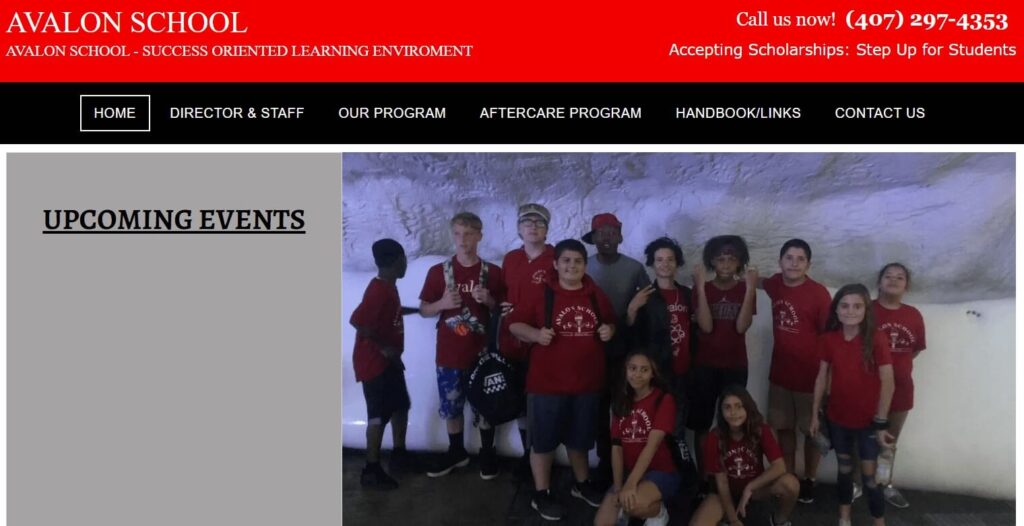Homepage of Avalon School / avalonprivateschool.com
Link:
https://www.avalonprivateschool.com/