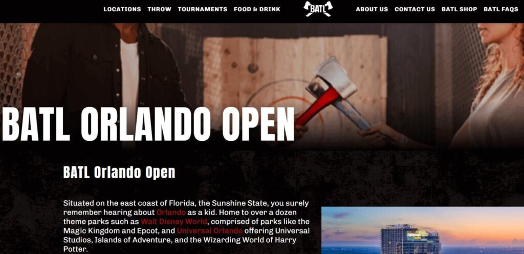 Homepage of BATL Orlando Open / batlgrounds.com
Link:
https://batlgrounds.com/batl-orlando-2/