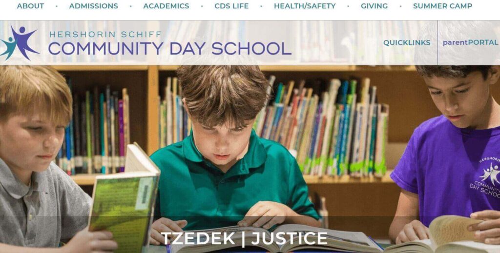 Homepage of Community Day School / communityday.org
Link:
https://www.communityday.org/