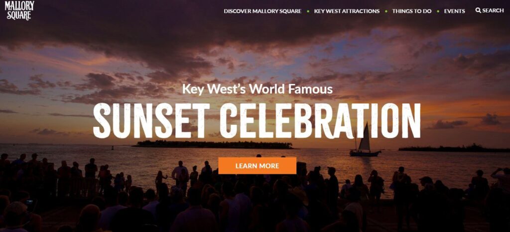 Homepage of Mallory Square 
URL: https://www.mallorysquare.com/