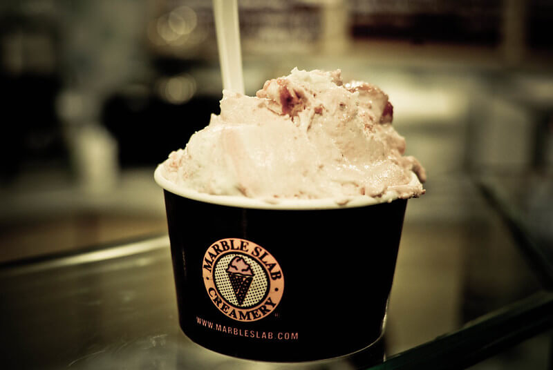 Enjoy indulging in sweet tooth desire for Marble Slab Creamery / Erin Fetterhoff
Link:
https://www.flickr.com/photos/oherinophobia/5590831886/