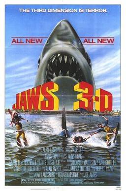 Advertising poster for the film Jaws 3-D (1983 movie) / Wikipedia / Fair use

Link: https://en.wikipedia.org/wiki/File:Jaws_3d.jpg#/media/https://upload.wikimedia.org/wikipedia/en/c/c3/Jaws_3d.jpg