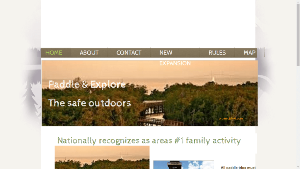 Homepage of Robinson Preserve's Website / robinsonpreserve.com