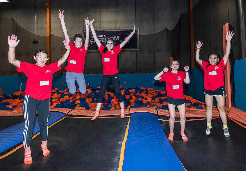 Conquer new heights with Sky Zone Trampoline Park / Flickr / SacredHeartUnivPix
Link:
https://www.flickr.com/photos/sacredheartunivpix/48132667588/