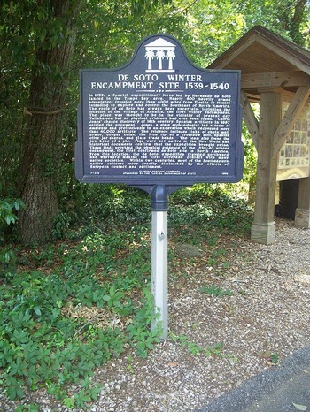 DeSoto Site Historic Park / Wikimedia Commons / Ebyabe
Link: https://commons.wikimedia.org/wiki/File:Tallahassee_FL_De_Soto_site01.jpg