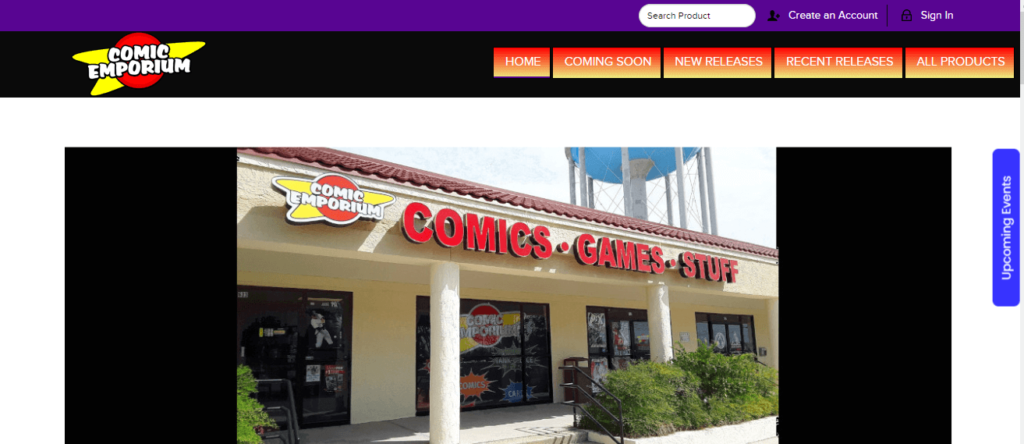 Homepage of Comic Emporium / stores.comichub.com/comicemporium