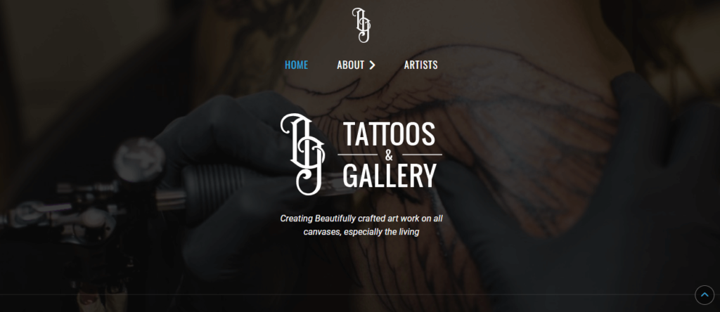 Homepage of OG Tattoos & Gallery / ogtattoos.com
