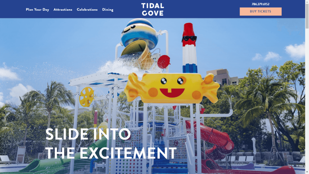 Homepage of Tidal Cove's Website / tidalcovemiami.com