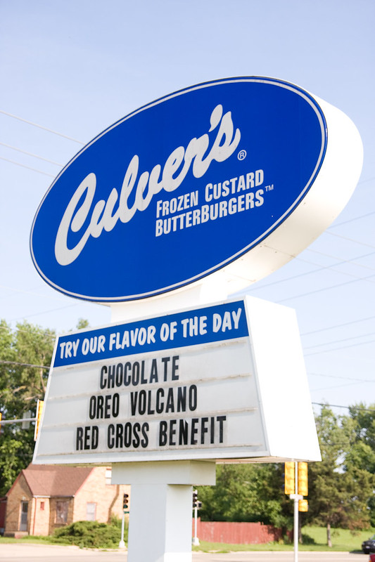 Culver’s logo / Flickr / Jason Broaddus 
Link: https://flic.kr/p/51vVv6 
