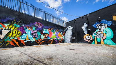 Graffiti at Wynwood Walls / Flickr / Johnnie Butters
Link: https://flic.kr/p/TzRKdG 
