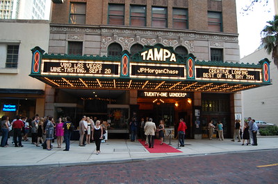 Outside view of Tampa Theatre / Flickr / Creative Loafing
Link: https://flic.kr/p/5nectQ

