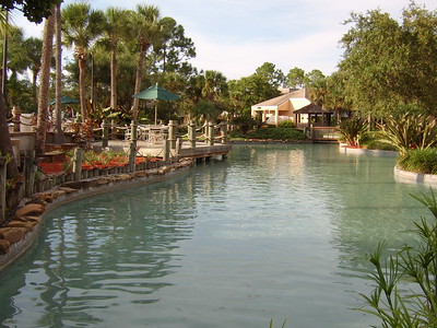 The lagoon at Wyndham Orlando Resort International Drive / Flickr / Dave Alter
Link: https://flic.kr/p/4vZdtd 
